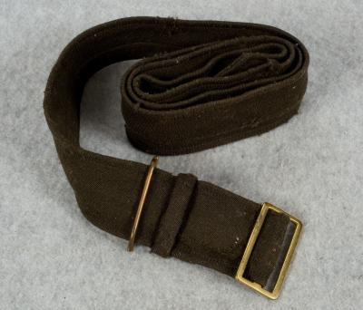 WWII Pinks and Greens Waist Belt