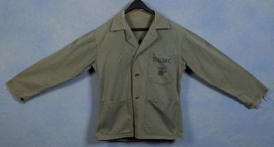 WWII USMC Marine P41 HBT Field Shirt Jacket