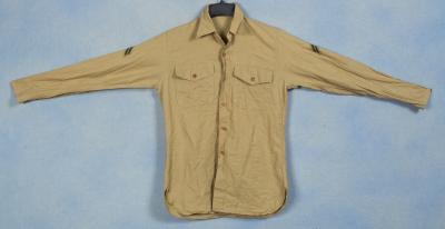 WWII USMC Khaki Field Shirt