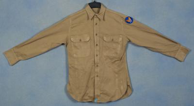 WWII Khaki AAF Uniform Shirt