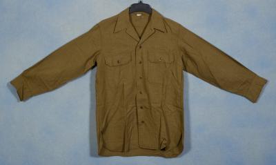 WWII Army Wool Field Shirt Enlisted 15.5x33