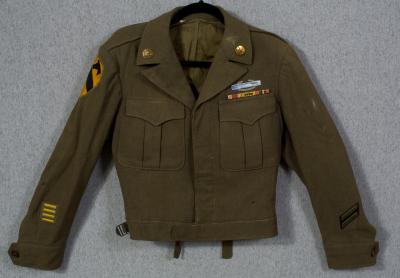 WWII Ike Jacket 1st Cavalry 38R