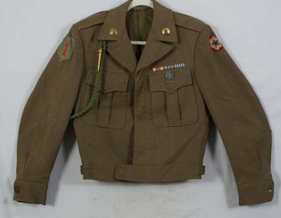 Ike Jacket 1st Infantry Division German Made 1949