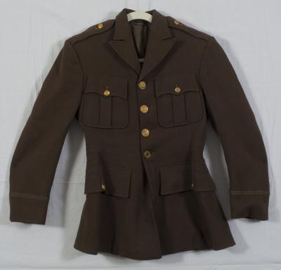 WWII Officer Pinks and Greens Uniform Blouse