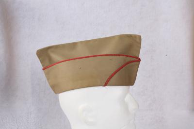 WWII Khaki Artillery Garrison Cap