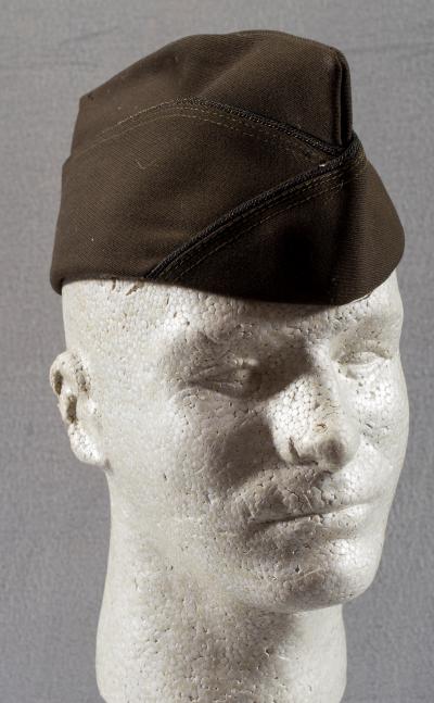 WWII Greens Officer Garrison Cap