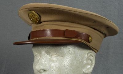 WWII Army Enlisted Visor Cap Hat 7 1/4