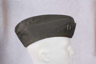 WWII Gray Navy Garrison Cap