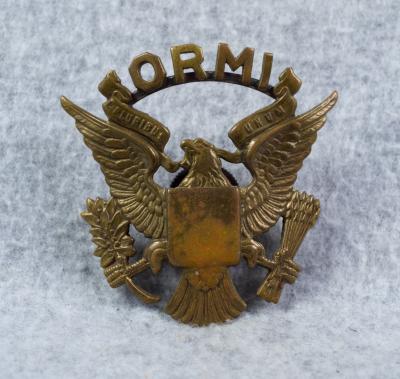 Oak Ridge Military Academy ORMI Cadet Cap Badge