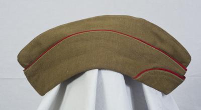 WWII OD Wool Artillery Garrison Cap