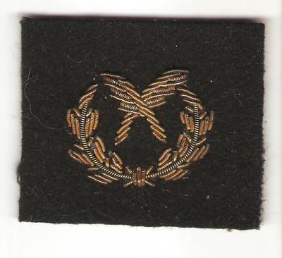 WWII USN Yeoman Rate Patch Bullion