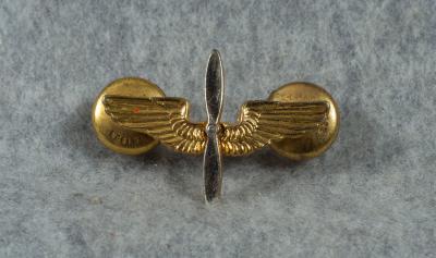 WWII Army Officer AAF Collar Pin 