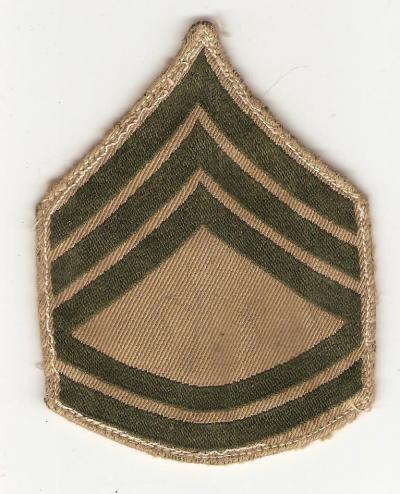 USMC Marine Gunnery Sergeant Rank Patch