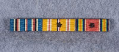 WWII Ribbon Bar 3 Place Pacific Theater