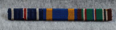 WWII Ribbon Bar British Made USAAF