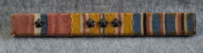 WWII Ribbon Bar Navy USMC Philippines