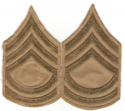 WWII USMC Gunnery Sergeant Rank 