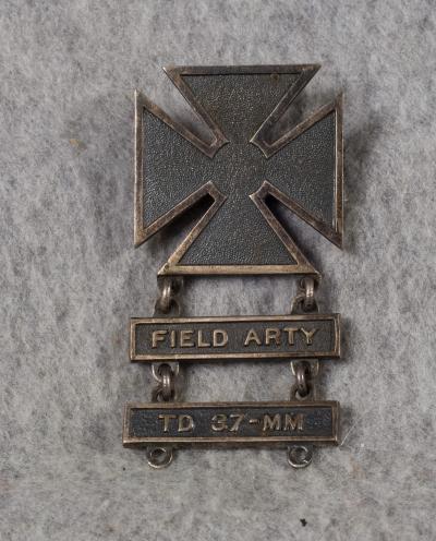 Marksman Badge Field Artillery Tank Destroyer 37mm