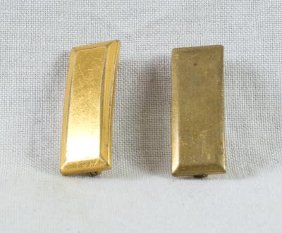 WWII era 2nd Lieutenant Rank Insignia Pair