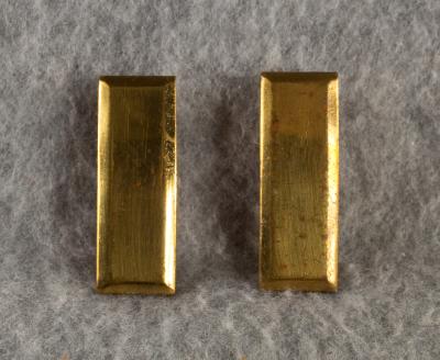 WWII 2nd Lieutenant Rank Insignia Pair