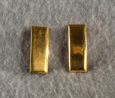 WWII 2nd Lieutenant Rank Insignia Pair