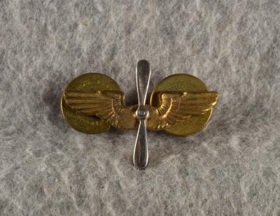 WWII Army Officer AAF Collar Pin 