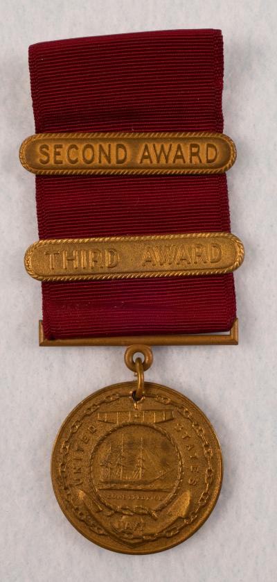 WWII USN Navy Good Conduct Medal Named