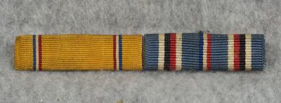 WWII Army Ribbon Bar American Defense & Campaign