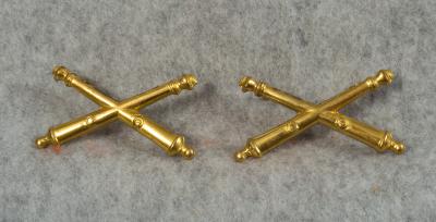 WWII Artillery Officer's Insignia Pins