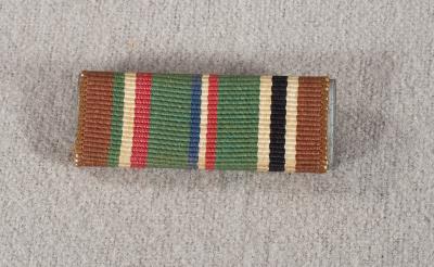 WWII Navy Marine Corps  USN USMC ETO Ribbon Bar