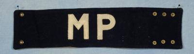 WWII US Army MP Armband Brassard 