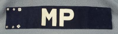 WWII US Army MP Armband Brassard 