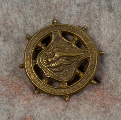 WWII Transportation Officer Collar Insignia Gaunt