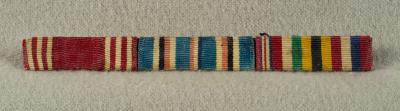 WWII Ribbon Bar 3 Place WWI Veteran