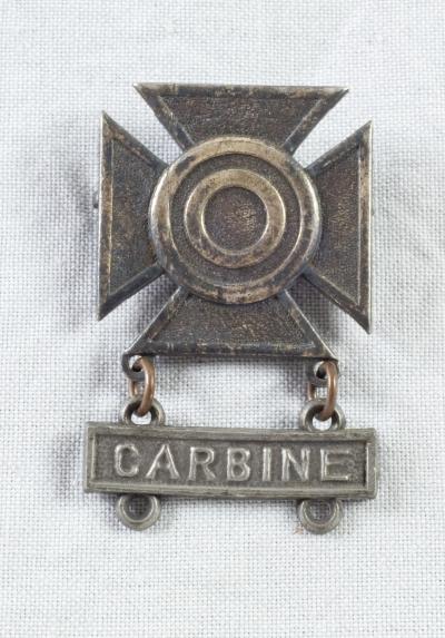 WWII Army Sharpshooter Badge Carbine