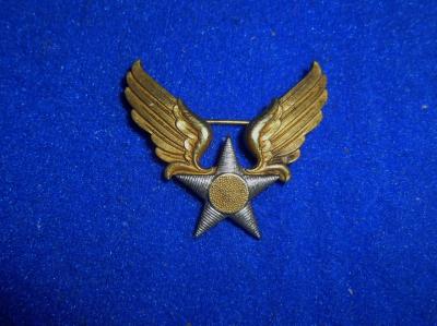 USAAF Winged Star Insignia Pin