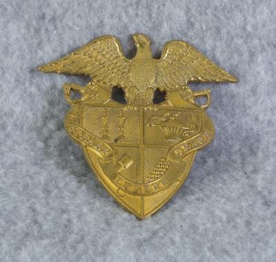 St John's Military Academy ROTC Cap Badge