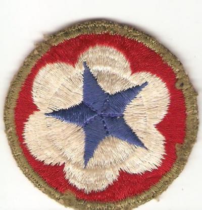 WWII Army Service Forces Patch 