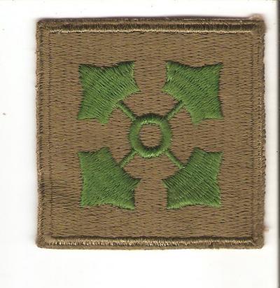 WWII 4th Division Patch Variant