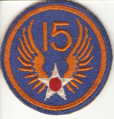 WWII 15th Army Air Force USAAF Patch