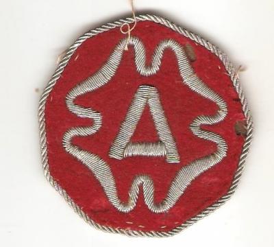 Post WWII 9th Army German Made Patch