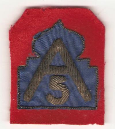 Patch 5th Army Italian Theater Made