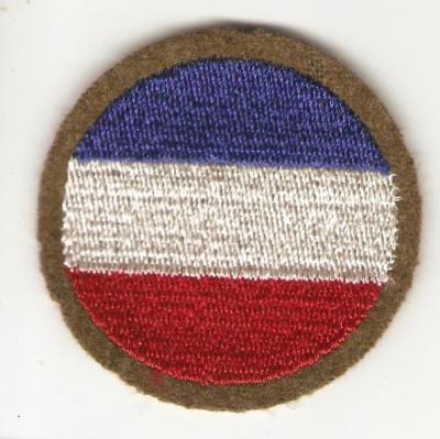 WWII Army Ground Forces Patch Felt Edge