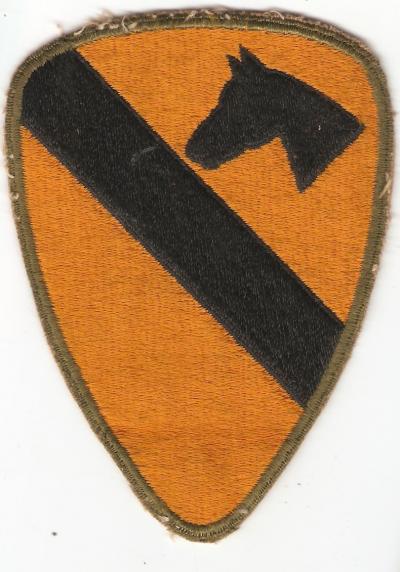 WWII Patch 1st Cavalry Division