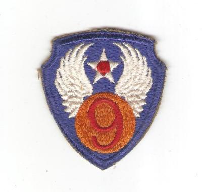 WWII 9th AAF Patch