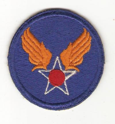 WWII Era AAF Patch Error