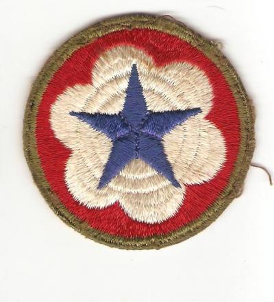 WWII Army Service Forces Patch 