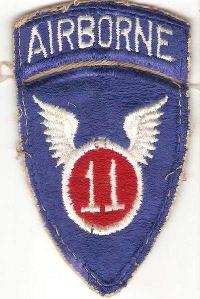 WWII 11th Airborne Division Patch