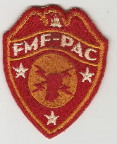 WWII USMC FMF PAC HQ Patch