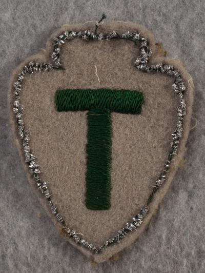 WWII 36th Infantry Division Theater Made Patch